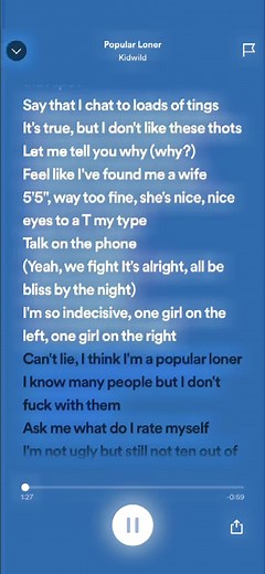 Popular Loner Song - British Speed Sounds