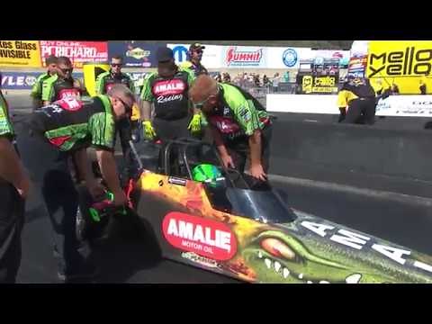 Cam McMillen made his NHRA Jr. Drag Racing League debut
