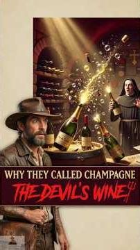 Why They Called Champagne “The Devil’s Wine” 🍷😈 How Champagne was invented.