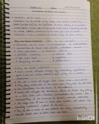 class 8th chapter 5 (conservation of plants and animals )