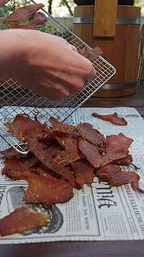 Make your own chicken jerky #recipe