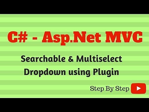 C# ASP.NET MVC Searchable & Multiselect Dropdown using Chosen Plugin