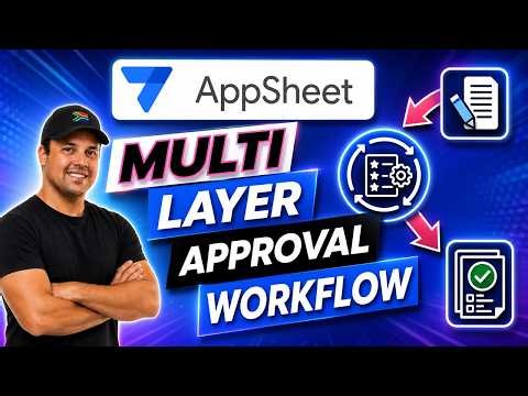 AppSheet Approval Workflow Tutorial | Multi-Level Leave Approval System #ApprovalWorkflow #nocode
