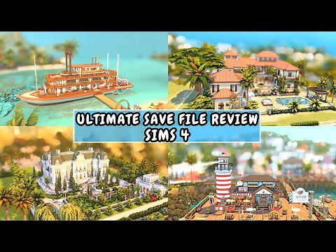 Sims 4 SAVE FILE that made me FALL in LOVE with the game AGAIN! | The Sims 4 Save File Review