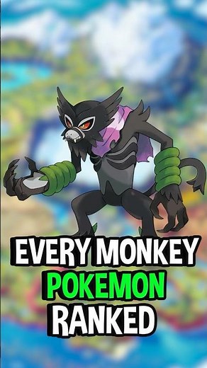 Every Monkey Pokémon RANKED!
