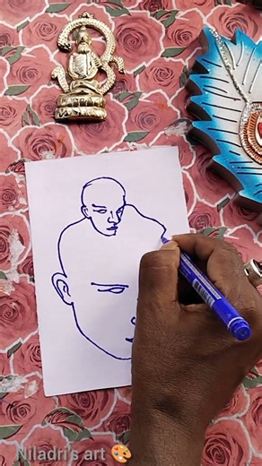 Marker pen drawing//abstract #art #shorts