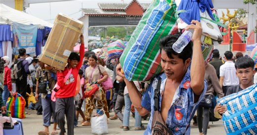 Cambodian migrant workers in Thailand attacked amid border tensions