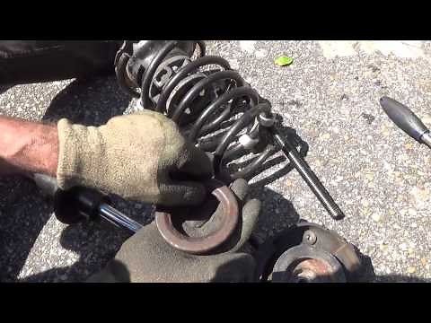 Front shock absorber replacement - Removal & Refitting step by step