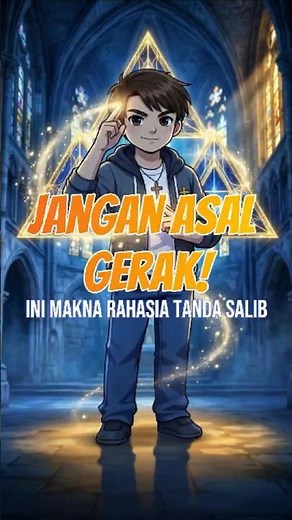 Jangan Asal Gerak! Ini Makna Rahasia Tanda Salib ✝️ #faktakatolik