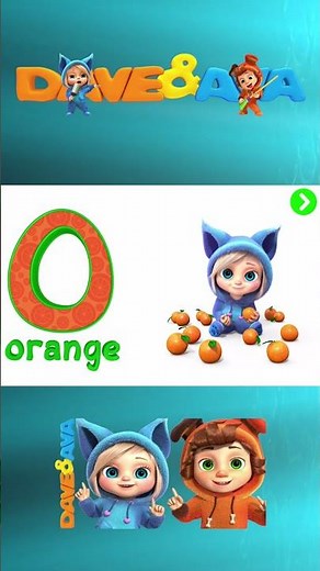 🌟 Learn ABC & Tracing | Phonics Letter O 📚 with Dave and Ava | #ytshorts #shorts
