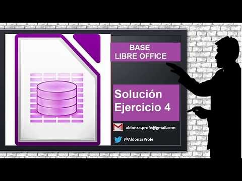 Consultas en LibreOffice Base: campo calculado, eliminación y actualización