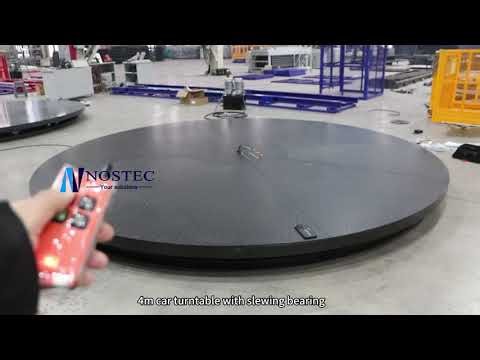 4m car turntable with slewing bearing