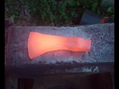 Forging a small Trade Axe/Hatchet