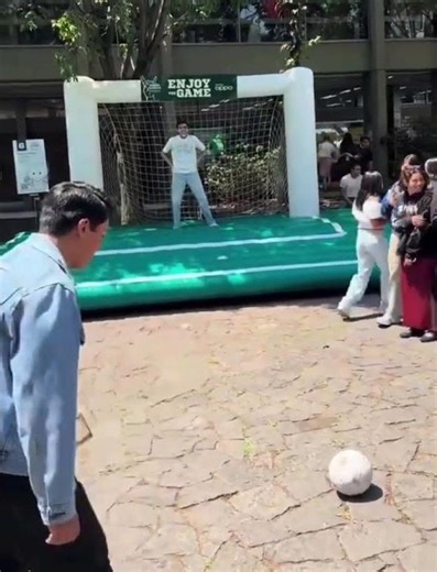 When You Show Off At The Fifa Fan Zone In Front Of Your Friends!