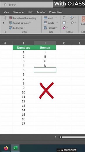 Excel Trick: Convert Numbers to Roman Numerals