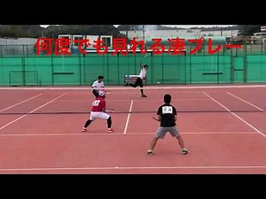 【ソフトテニス】市川市長杯での溝端・高月ペアVS高橋・平井ペア