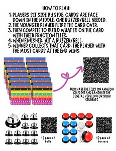 FRACTION FUN | TILE BUILDING GAME