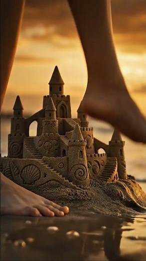 Can A Sandcastle Survive The Waves?