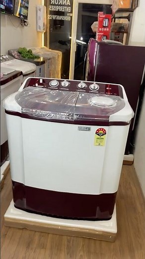 LG 8kg Semi Automatic | Full Exterior Look | 2025 Model Overview