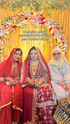 Karia Fatma |The Mam who love to explore on Instagram: "Pov-The newly bride doesnt wanna take the limelight and she is a sweetheart 🫶🏻 so she prefers subtle colours meanwhile i had zero clue that i would look like so 😭 #shaadi #weddingseason #bridetobe #newlybride #fyp"