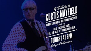 2K views · 392 reactions |  Germany, I'm here and stoked for a SOLD OUT show: "A Tribute To Curtis Mayfield" tonight at 8 PM, where I'll be performing with WDR Big Band feat Ledisi & Bilal!  See you there!  #LiveInGermany #CurtisMayfieldTribute | Will Lee | Facebook