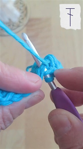 🧶 Double crochet / La bride Crochet Tutorial