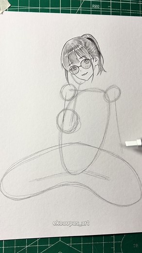 How to Draw Anime Girl Body Step-by-Step Tutorial