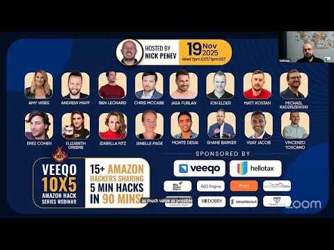 10x5 Amazon Hacks Series Webinar Nov 19