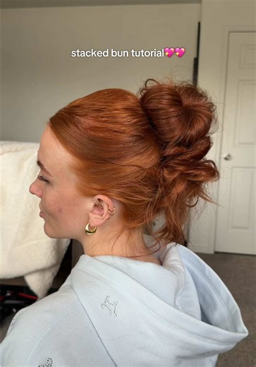 How to Achieve a Thicker Stacked Bun Tutorial