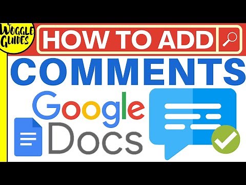 How to add a comment on Google Docs