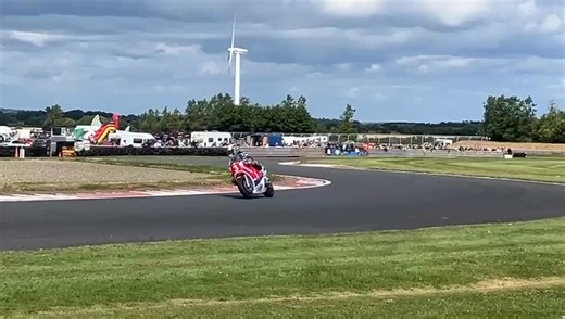 28K views · 524 reactions | Joey Dunlop 25th anniversary parade lap today at the Classic Bike Festival Ireland | Road Racing Ireland | Facebook
