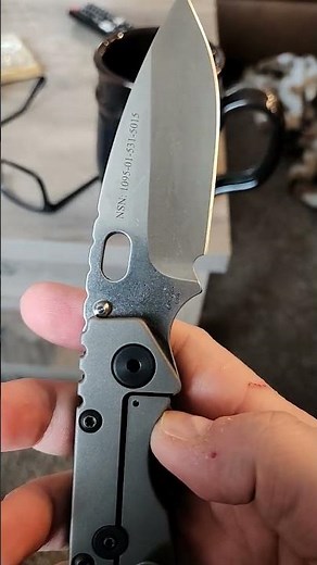 Strider NSN SMF | Military Folder #shorts #knifereview #knife #foldingknife #strider