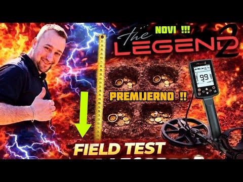 LEGEND 2 TEST 🔥 Da li je OVO najbolji detektor? (FIELD TEST) #nokta #legend2 #metaldetecting