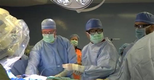 Maryland's first artificial heart valve replacement performed without open-heart surgery