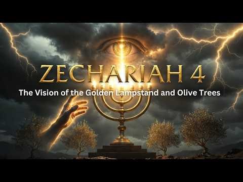 Zechariah Chapter 4: The Golden Lampstand, Two Olive Trees, and the Power of the Holy Spirit!