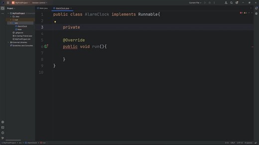 Let's code an alarm clock with Java! ⏰