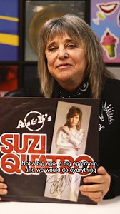 204K views · 9.3K reactions | The legendary Suzi Quatro visited The Vinyl Factory in Hayes to hand-sign 50 pressings of 'A's & B's & Rarities' on red and white pin-wheel coloured vinyl available tomorrow. Don't miss out! | SUZI QUATRO OFFICIAL FAN CLUB | Facebook