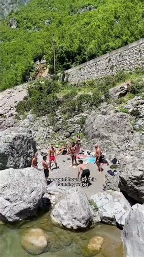 You need to do this in the north of Albania!🥹🩵
