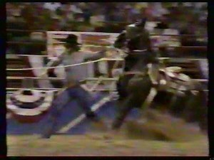 Calf Roping - 1986 NFR Rodeo - 10th Go Round