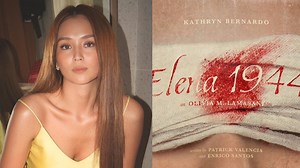 Kathryn Bernardo Is Set to Play a Comfort Woman in "Elena 1944"