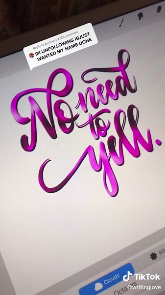 Creative Hand Lettering Process with Procreate