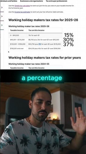 WHV Tax EXPLAINED