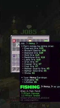 New Server Update: Jobs, Fishing & Quests! #shorts