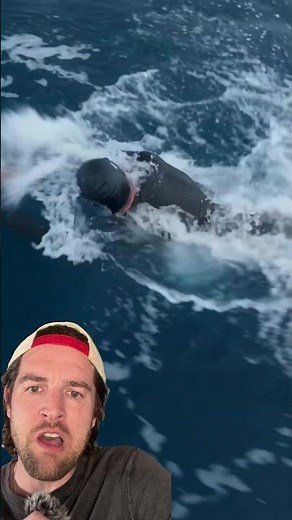 Michael Phelps is swimming across the whole world