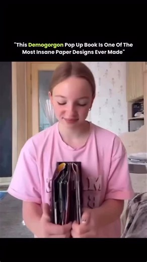 @nextgen_bytess on Instagram: "What looks like a casual page flip is actually a masterclass in paper engineering. This Stranger Things pop-up book is designed so that when the page opens, the Demogorgon bursts forward in a layered, three-dimensional form using precisely cut folds, hinges, and tension points. Every movement is calculated so the structure expands smoothly without tearing, relying purely on geometry and paper mechanics. The book was engineered and illustrated by paper artist Simon