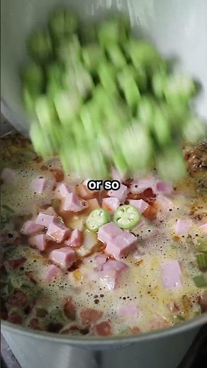 Green Lentil "GUMBO" Soup