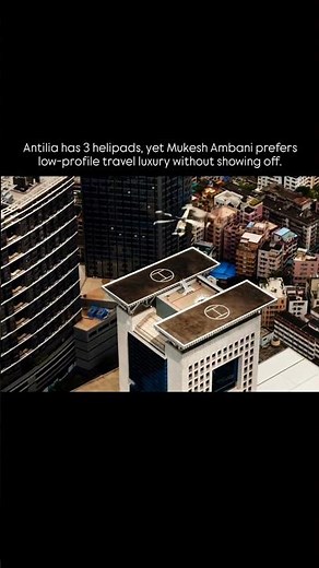 The World’s Most Expensive House Antilia🤯 #mukeshambani #antilia