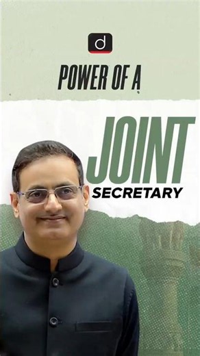 Joint Secretary | Role & Authority | #drishtiiasenglish #shorts #UPSC #IAS #vikasdivyakirtisir