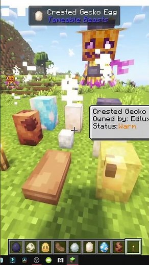 HOW TO INCUBATE EGGS in MINECRAFT - Tameable Beasts