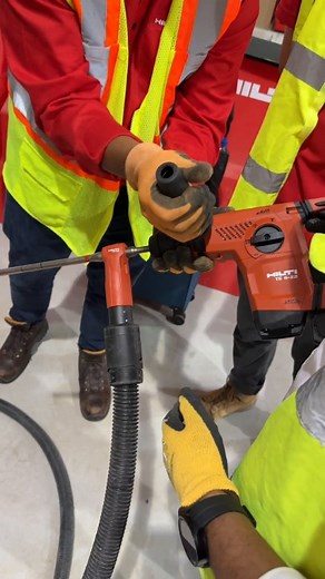 💡 Overhead drilling is messy, we make it cleaner and safer. With Hilti’s TE-CD Hollow Drill Bits, you get virtually dust-free drilling, reducing cleanup and keeping you safer on the jobsite. 🔧 Less mess. 💨 Less dust. ✅ More productivity. Click the link to shop 👉 https://hilti.to/eu18n9 #Hilti #Construction | Hilti